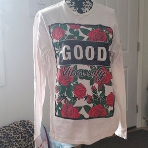 Long Sleeve Rose Shirt